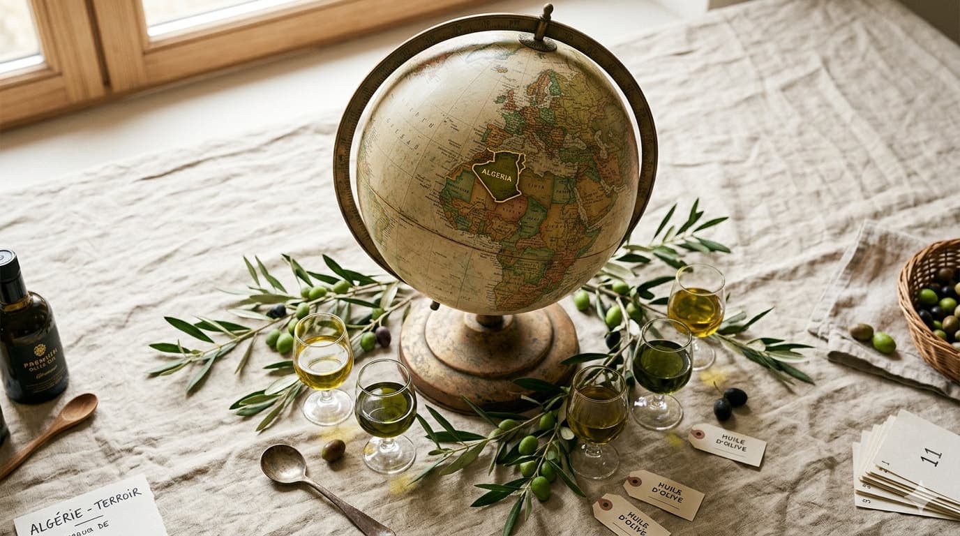 Export huile d'olive algérienne 2025-2026